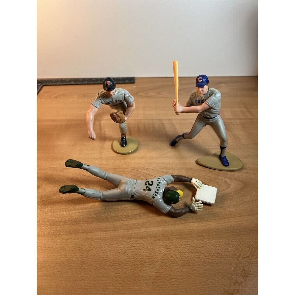 MLB Baseball Action Figures Henderson Sandberg Clemens